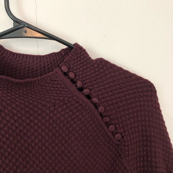 LOFT Button Detail Sweater - Picture 2 of 5
